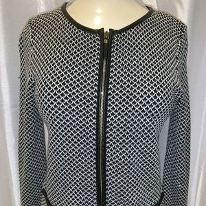 Jones New York signature top zipper front new